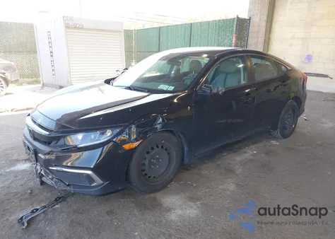 2019 Honda Civic Lx z USA, uszkodzony, nr VIN 2HGFC2F66KH582629
